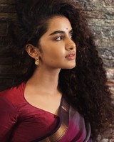 Anupama Parameswaran Saree Pics